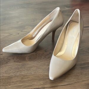 Calvin Klein Women's Cream Nude Pumps Dolly 7M